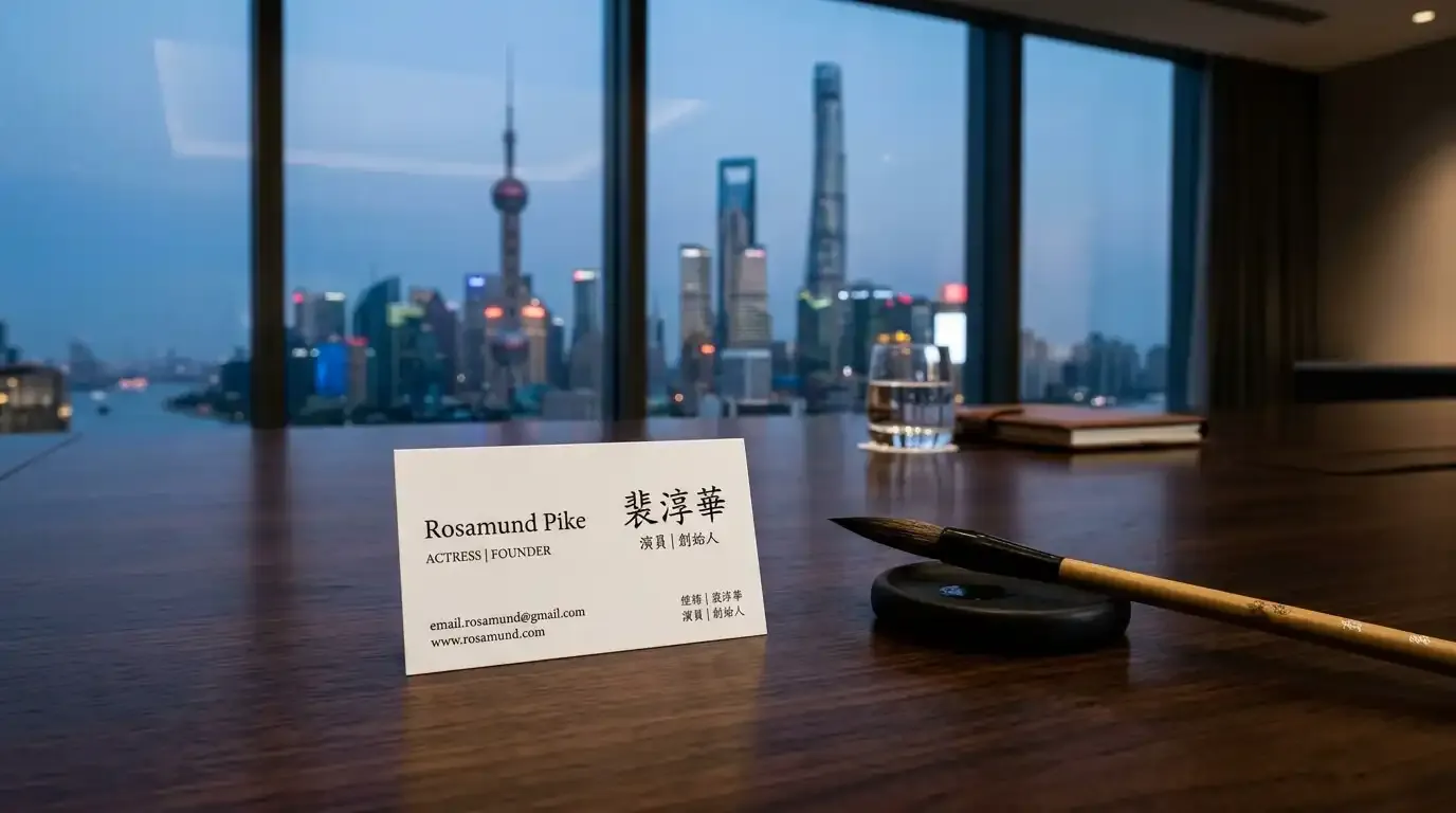 Hollywood's Chinese Names